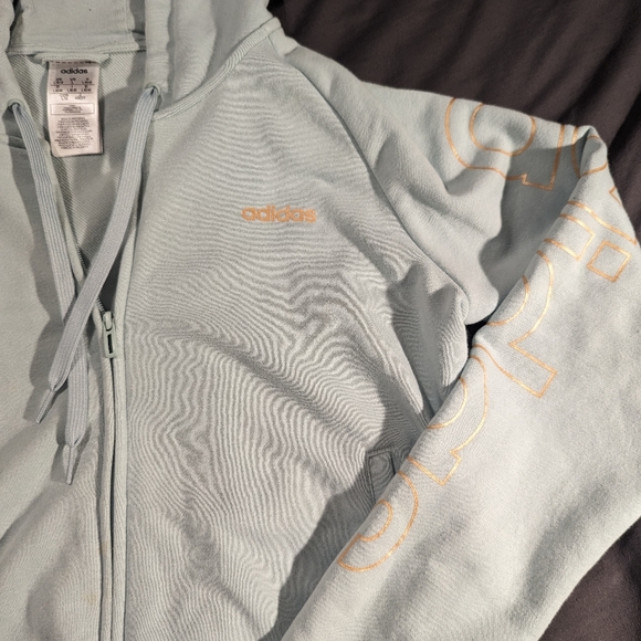 ADIDAS ESSENTIALS HOODED TRACK JACKET - Picture 5 of 11
